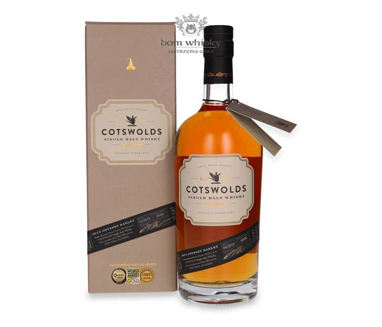 Cotswolds 2015 Odyssey Barley Single Malt Whisky / 46%/ 0,7l	