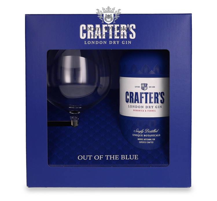 Crafter's London Dry Gin + Copa Glass / 43% / 0,7l