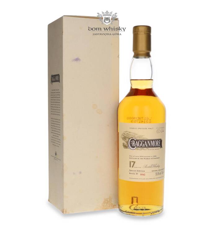 Cragganmore 17-letni, (D.1988 B. 2006) / 55,5% / 0,7l