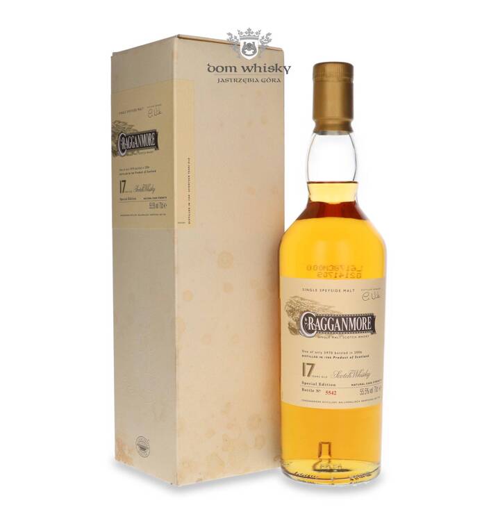 Cragganmore 17-letni, (D.1988 B. 2006) / 55,5% / 0,7l