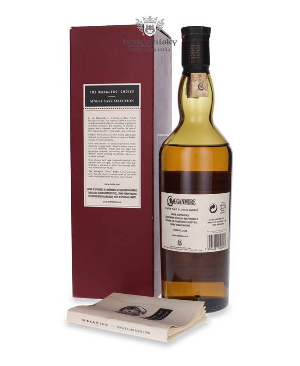 Cragganmore 1997 (B. 2009); The Manager's Choice / 59,7% / 0,7l