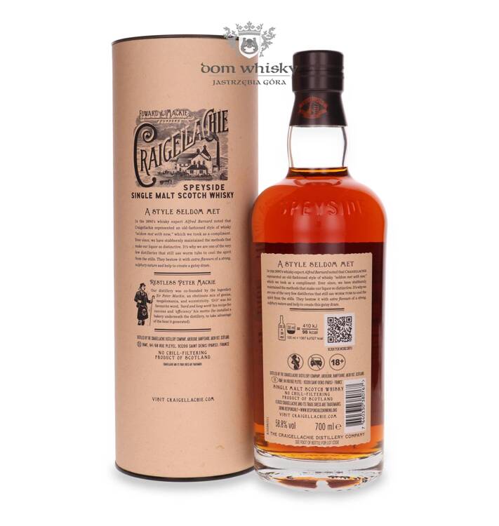 Craigellachie 15-letnia (D.2007, B.2022) Exceptional Cask Series / 58,8% / 0,7l