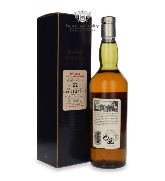 Craigellachie 22-letni (D.1973, B. 1996) Rare Malts /60,2%/ 0,7l		 	