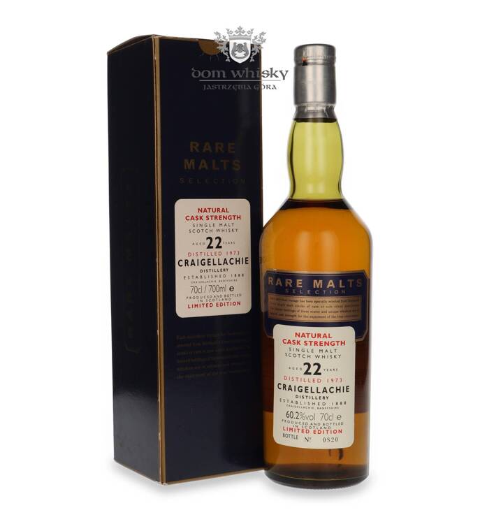 Craigellachie 22-letni (D.1973, B. 1996) Rare Malts /60,2%/ 0,7l		 	