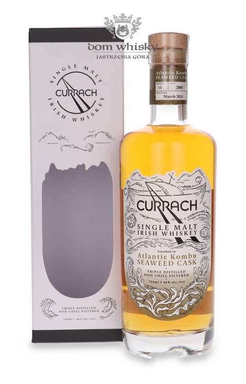 Currach Atlantic Kombu Seaweed Cask / 46%/ 0,7l