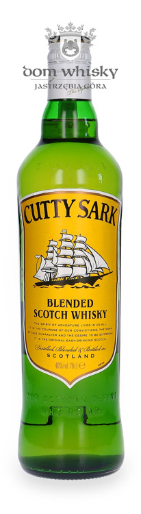 Cutty Sark Blended Scotch Whisky /40%/ 0,7l