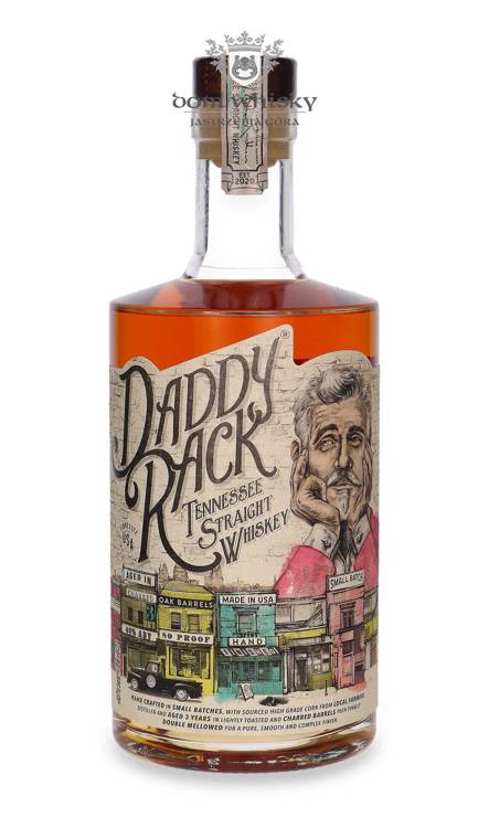 Daddy Rack Tennessee Straight Whiskey / 40%/ 0,7l