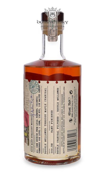 Daddy Rack Tennessee Straight Whiskey / 40%/ 0,7l