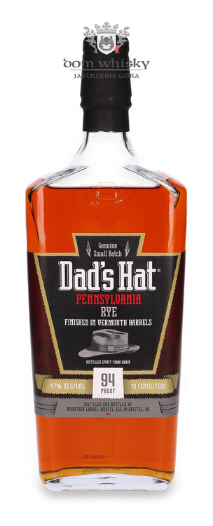 Dad's Hat Pennsylvania Rye Finished in Vermouth Barrels / 47% / 0,7l