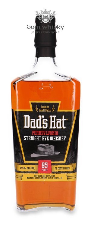 Dad's Hat Pennsylvania Straight Rye Whisky / 47,5% / 0,7l