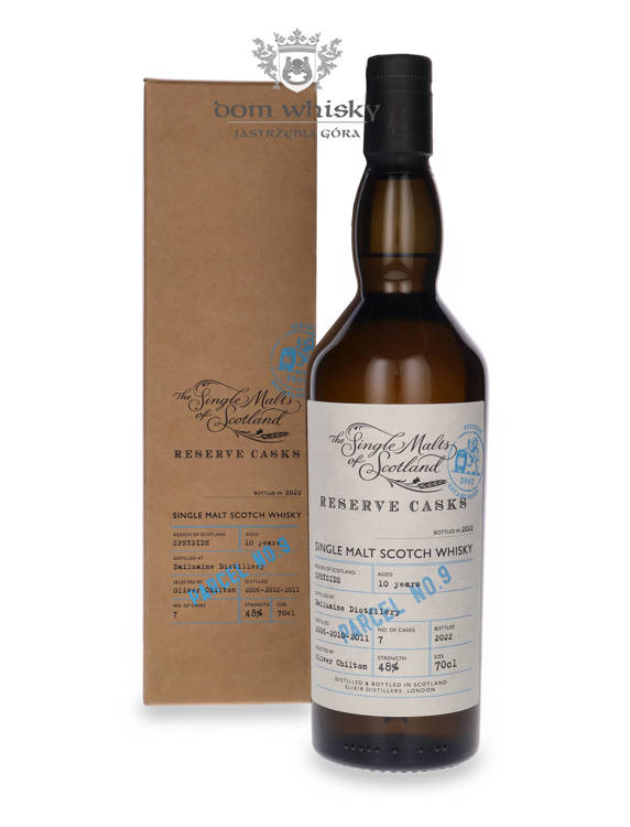 Dailuaine 10-letni The Single Malts of Scotland Reserve Cask Parcel No. 9 / 48%/ 0,7l