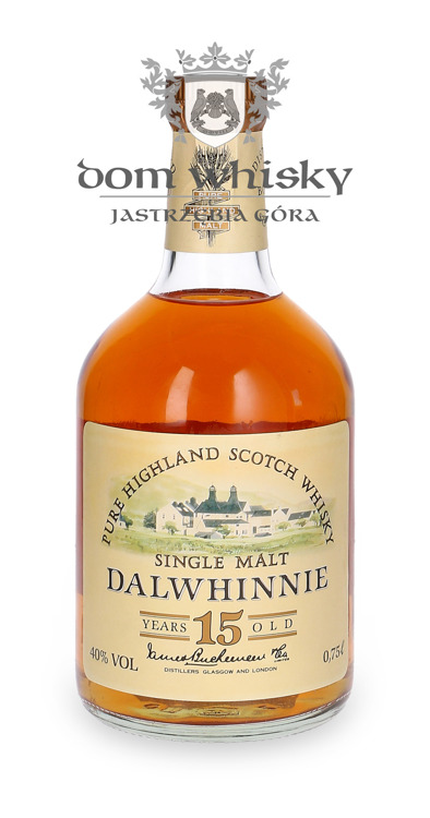 Dalwhinnie 15-letni, Pure Highland Scotch Whiskey / 40% / 0,75l