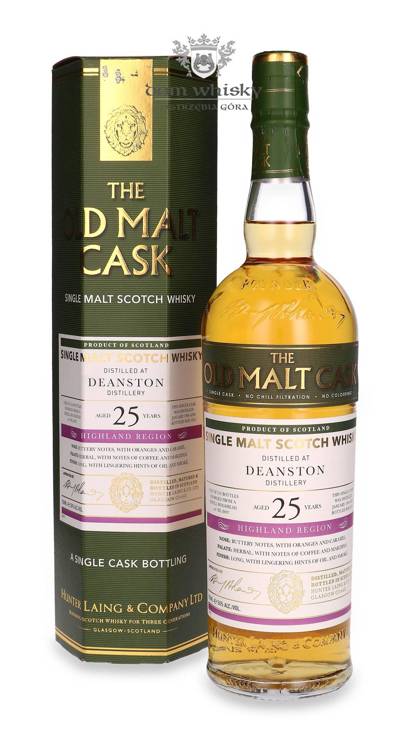 Deanston 25-letni (D.1996, B.2021) Old Malt Cask / 50%/ 0,7l