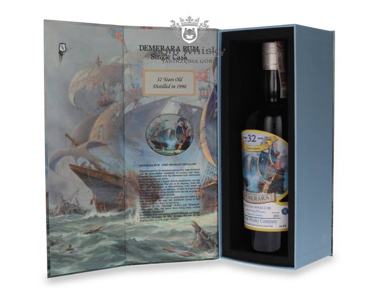 Demerara 32-letni (D.1990, B.2023) Rum Silver Seal / 49,2%/ 0,7l