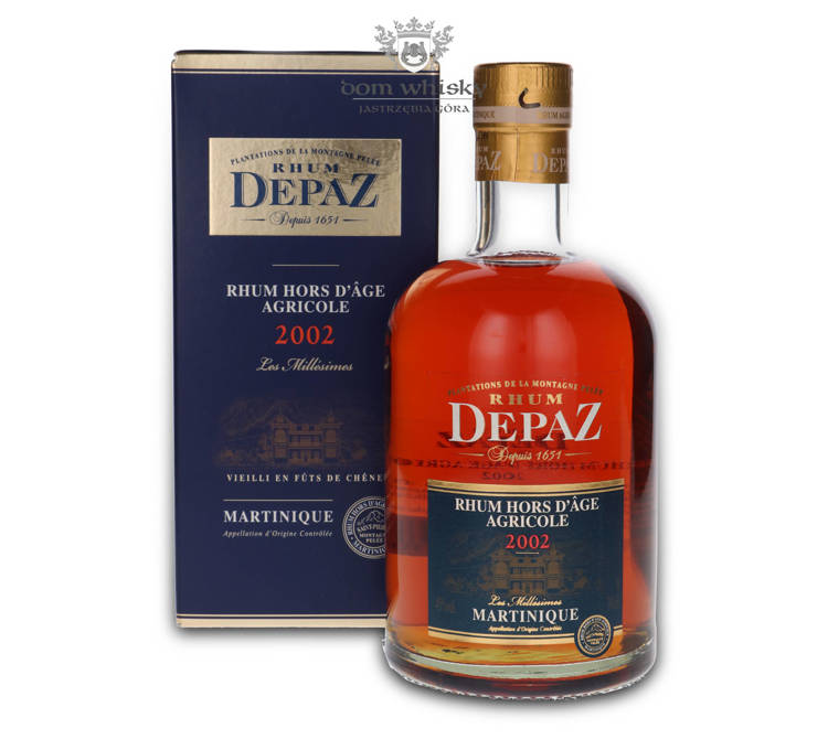 Depaz 2002 Hors D'age Agricole Rhum / 45% / 0,7l