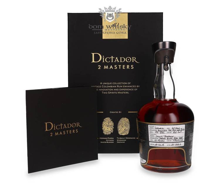 Dictador 2 Masters Despagne 1977 Edition 2019 40-letni / 46,3% / 0,7l