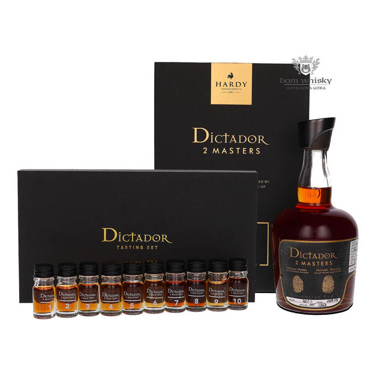 Dictador 2 Masters Hardy Spring 1975-77 Edition 2019 / 42,1% / 0,7l + zestaw miniaturek