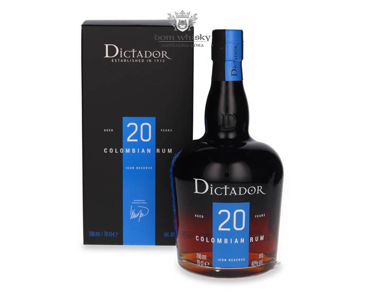 Dictador 20-letni Rum / 40% / 0,7l