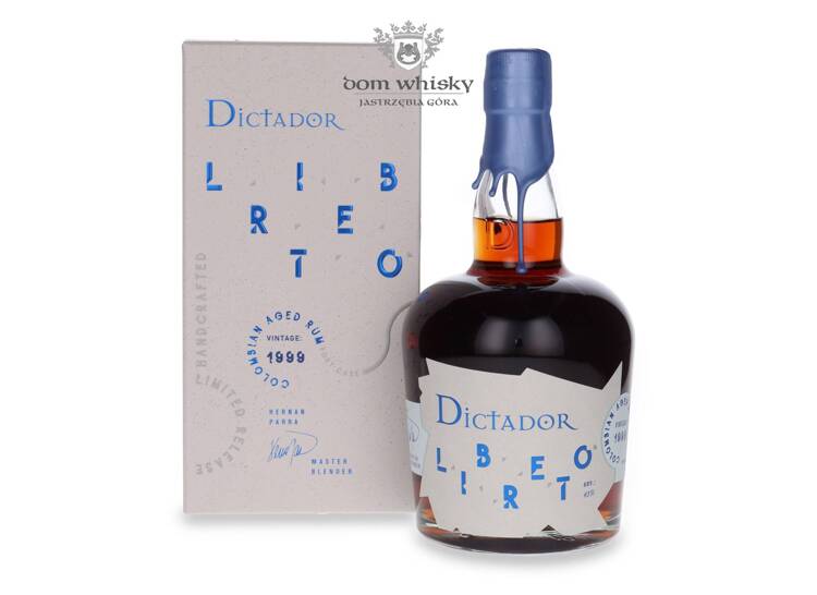 Dictador Libreto Vintage 1999, 23-letni / 43% / 0,7l