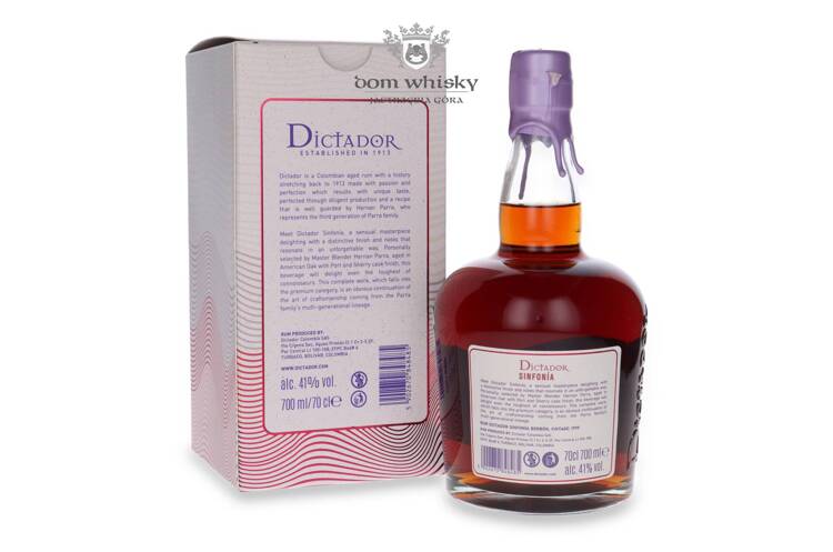 Dictador Sinfonia Borbón Vintage 1999, 23-letni /41% / 0,7l