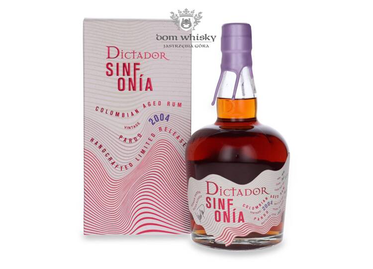 Dictador Sinfonia Pardo Vintage 2004, 18-letni / 40% / 0,7l