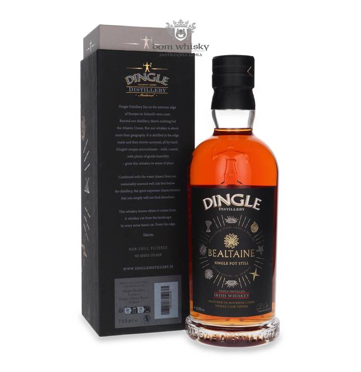 Dingle Bealtaine Single Pot Still Whiskey Finished in Shiraz Casks / 52,5%/ 0,7l