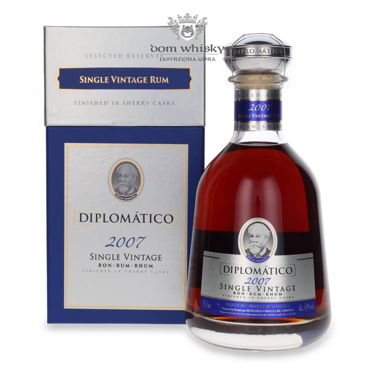 Diplomatico Single Vintage 2007 Sherry Cask Finish / 43% / 0,7l