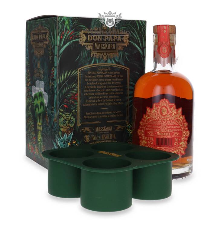 Don Papa Masskara Rum Philipines + foremka / 40% / 0,7l