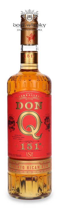 Don Q Puerto Rickan Overproof Rum / 75,5% / 0,7l