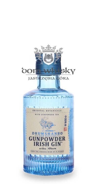 Drumshanbo Gunpowder Irish Gin /miniaturka / 43% / 0,05l
