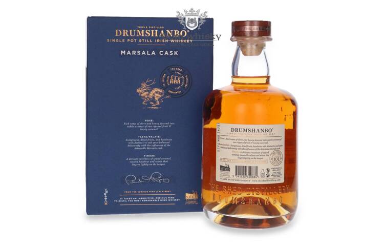 Drumshanbo Single Pot Still Irish Whiskey Marsala Cask / 43% / 0,7l