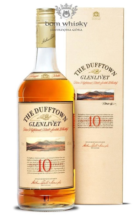 Dufftown Glenlivet 10-letni (Bottled 1980s) / 43% / 1,0l