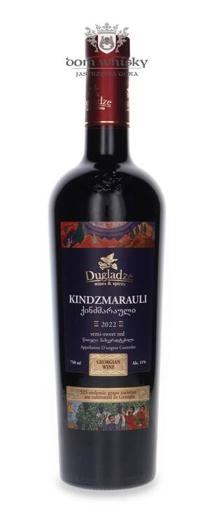 Dugladze Kindzmarauli Semi - Sweet Red 2022 / 11%/ 0,75l