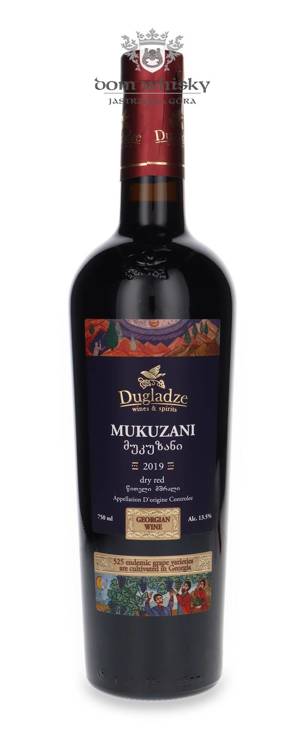 Dugladze Mukuzani Dry Red 2019 / 13,5%/ 0,75l