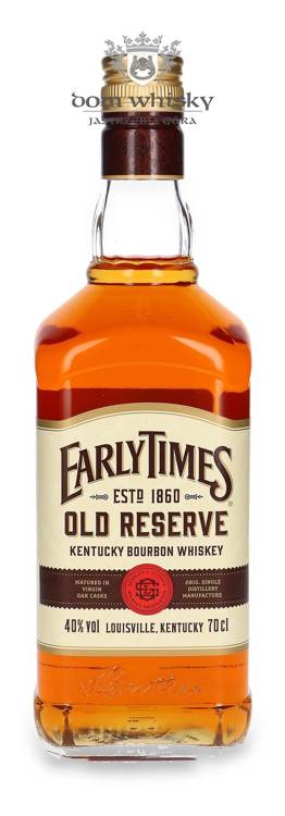 Early Times Old Reserve Kentucky Bourbon Whiskey /40%/ 0,7l