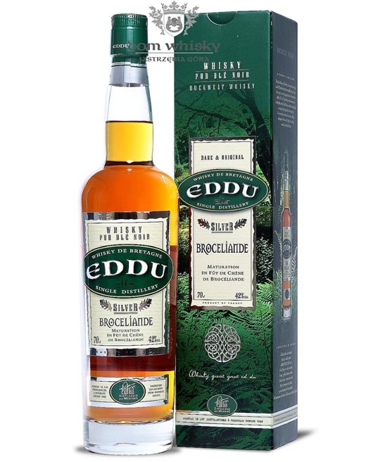 Eddu Silver Broceliande Pur Blé Noir Whisky / 42% / 0,7l