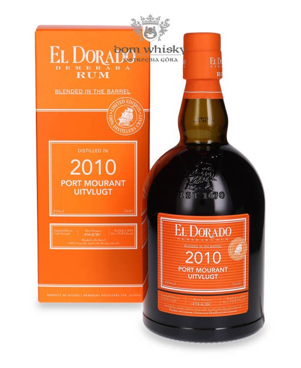El Dorado 2010 Port Mourant Uitvlugt Rum / 51% / 0,7l