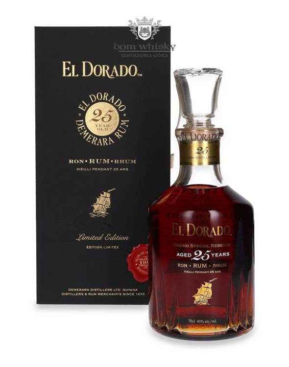 El Dorado 25-letni Rum Limited Edition (Guyana) / 43% / 0,7l