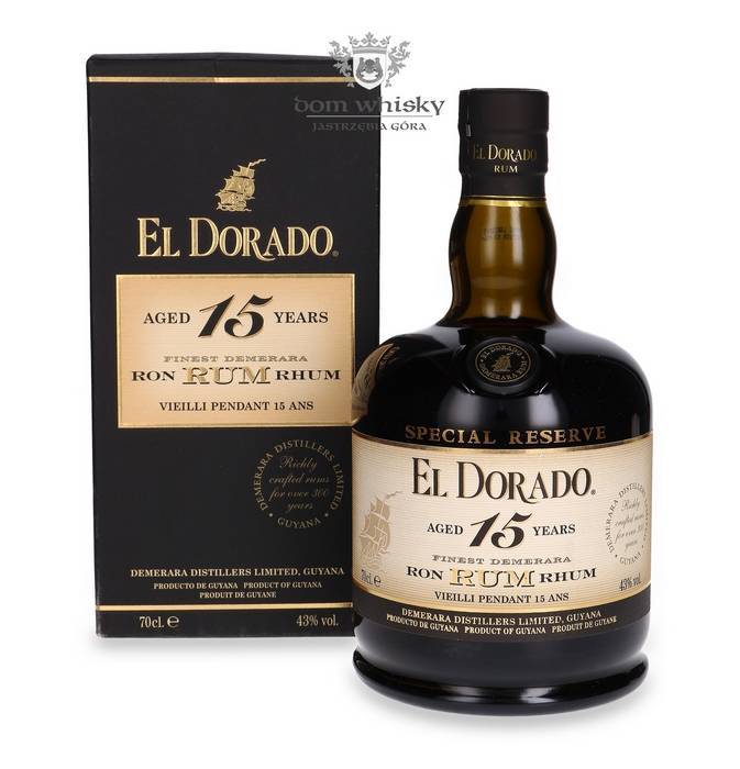 El Dorado Rum 15 letni (Guyana) / 43% / 0,7l