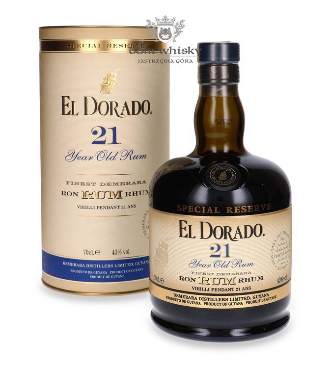 El Dorado Rum 21 letni Special Reserve (Guyana) / 43% / 0,7l