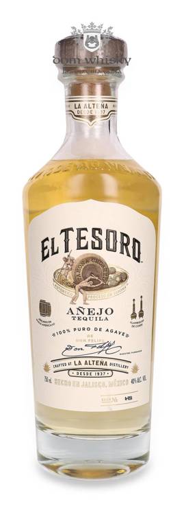 El Tesoro Anejo 100% Puro de Agave / 40% / 0,75l