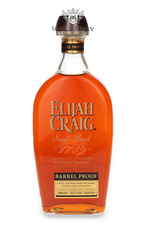 Elijah Craig 12-letni Small Batch Barrel Proof (Batch No. B522) / 60,5%/ 0,7l