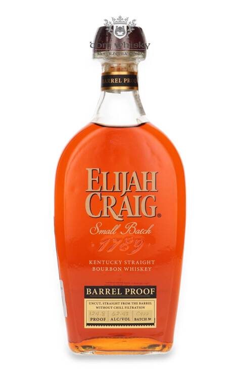 Elijah Craig 12-letni Small Batch Barrel Proof (Batch No. C922) / 62,4%/ 0,7l