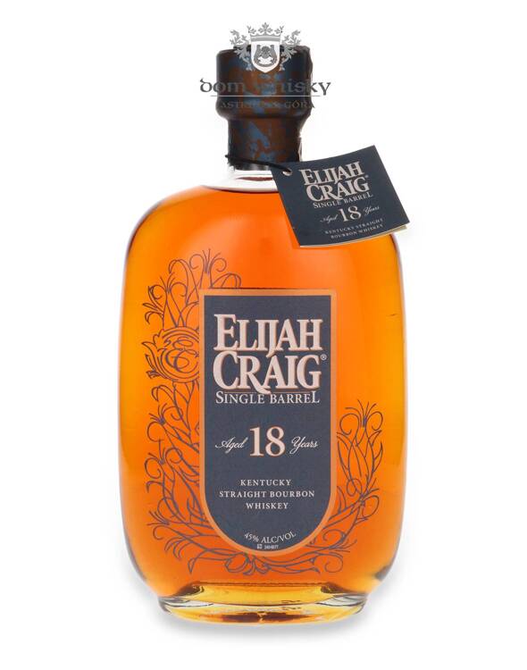 Elijah Craig 18-letni Single Barrel (Bottled 2018) /45%/ 0,75l			