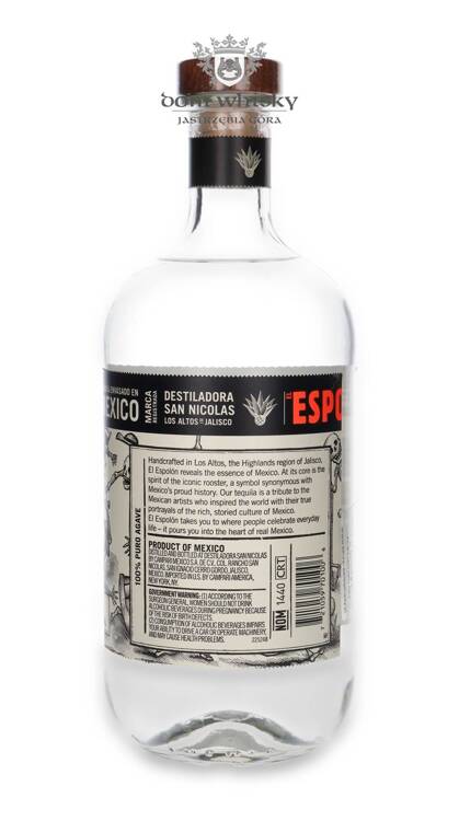 Espolon Tequila Blanco 100% Puro Agave/ 40% / 1,0l