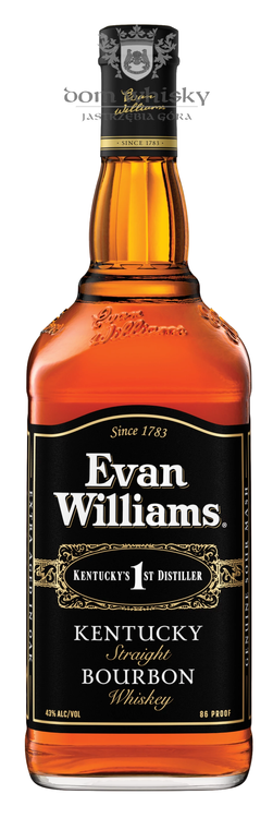 Evan Williams Kentucky Straight Bourbon /43%/ 0,7l		