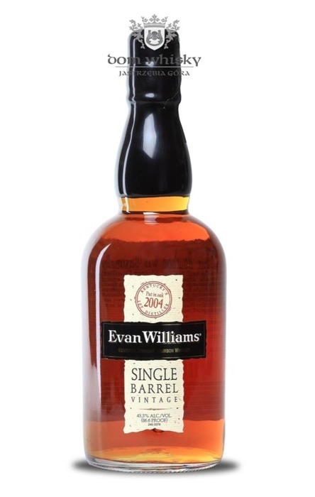 Evan Williams Single Barrel 2004 Vintage /43,3%/ 0,7l		