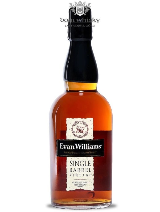 Evan Williams Single Barrel 2006 Vintage / 43,3%/ 0,7l