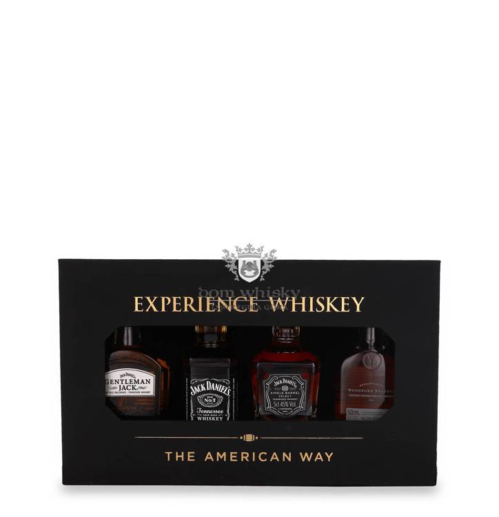 Experience Whiskey the American Way / 40-45% / 4 x 0,05l 	