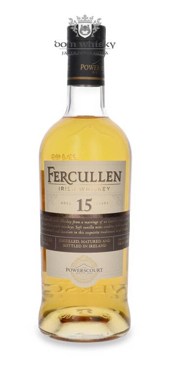 Fercullen 15-letni Irish Whiskey / 41,5%/ 0,7l	 